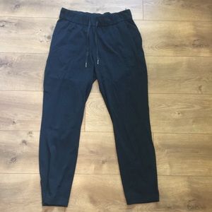 Navy Lululemon jogger style pants